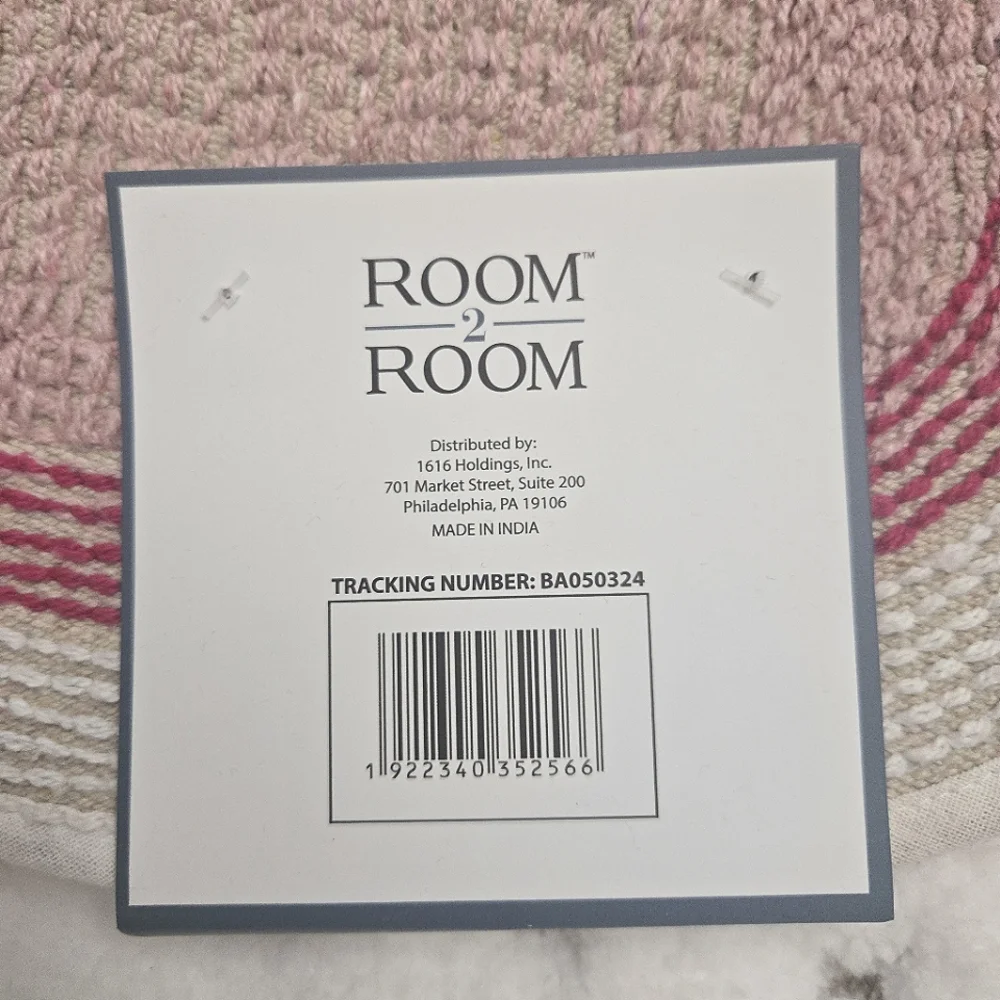 Pink Coquette Bow Shaped Accent Throw Rug